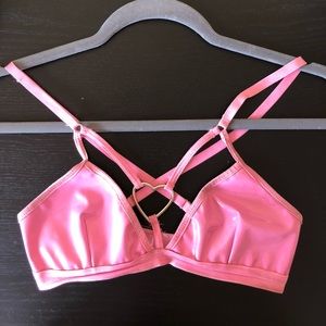 Dolls Kill Sugar Thrillz love bite heart ring bra